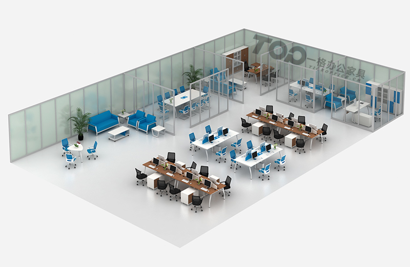 一格办公家具效果 一格办公家具效果