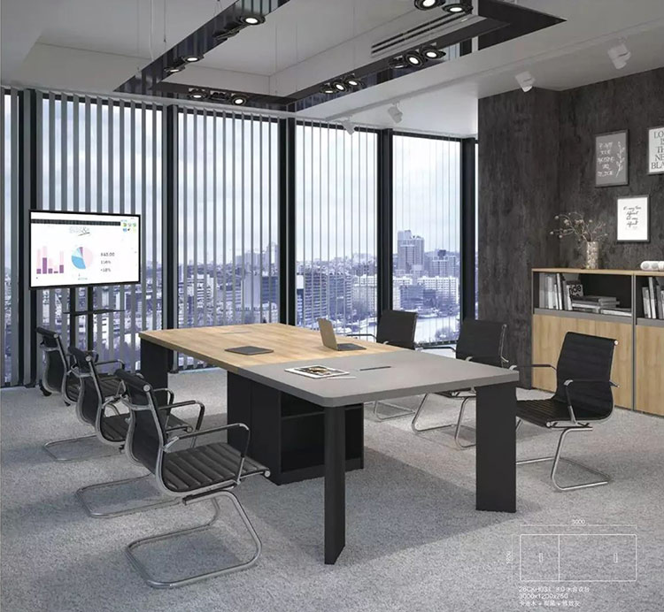 会议桌,板式会议桌,钢架脚会议桌,小型会议桌