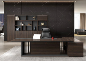 睿峰总裁班台、3.6m会议桌