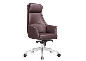 K1820A皮椅领导办公椅、班台前椅、会议椅8020