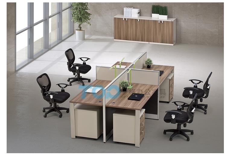 多人位屏风办公桌 多人位屏风办公桌