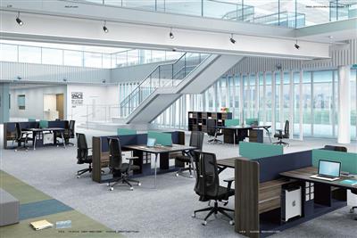 员工办公桌-蔚来系列